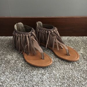 Fringe Sandals